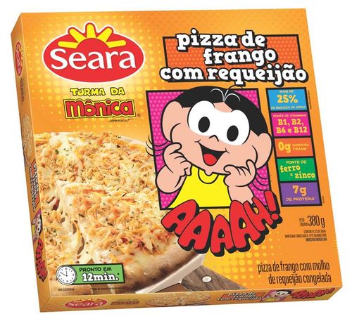 Pizza de Frango com Requeijão Turma da Mônica Seara 380g