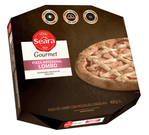 Pizza de Lombo com Requeijão Seara Gourmet